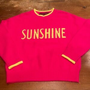 Sunshine Pink Sweater